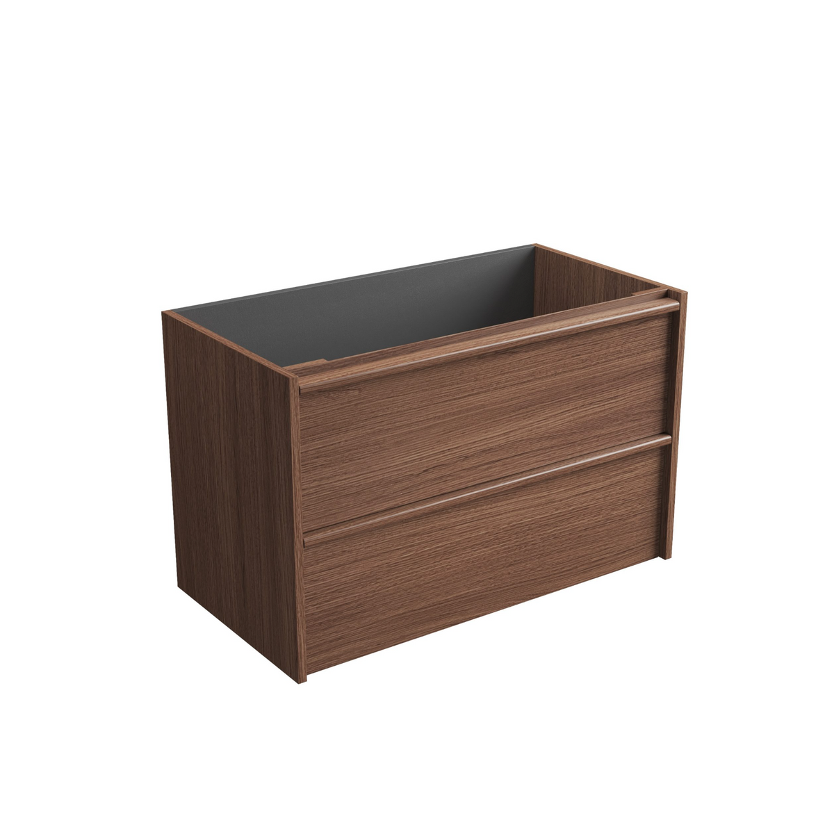 Aulic Venetta Framed Walnut Wall Hung Vanity 900mm