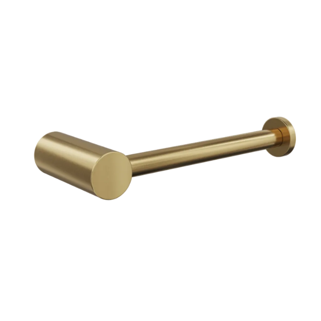 Linsol Dotti Toilet Roll Holder Brushed Brass