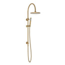 ADP Soul Gooseneck Twin  Shower Set Brushed Brass