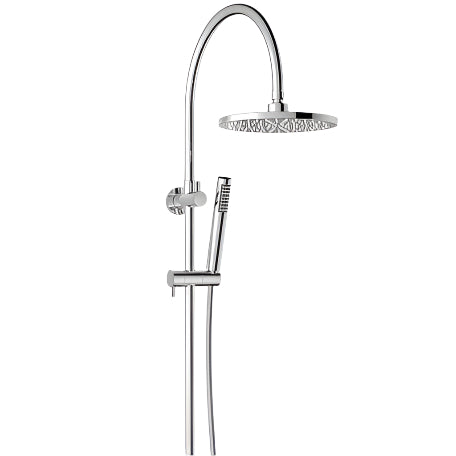 ADP Soul Gooseneck Twin Shower Set Chrome