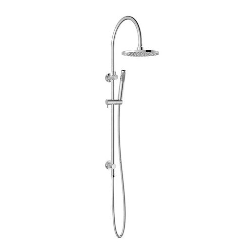 ADP Soul Gooseneck Twin Shower Set Chrome