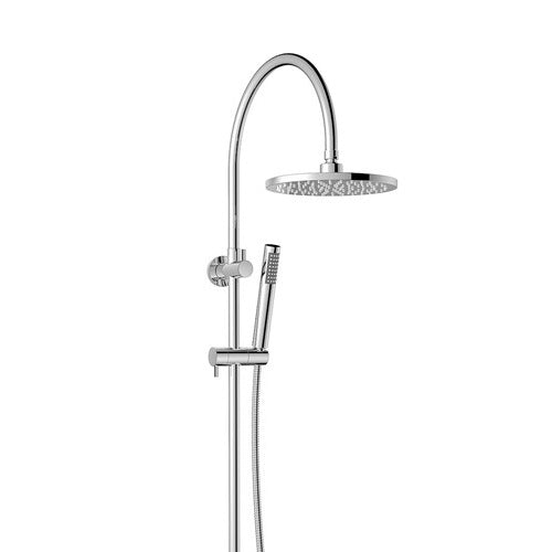 ADP Soul Gooseneck Twin Shower Set Chrome