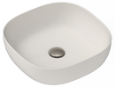 matte ceramic above counter basin 