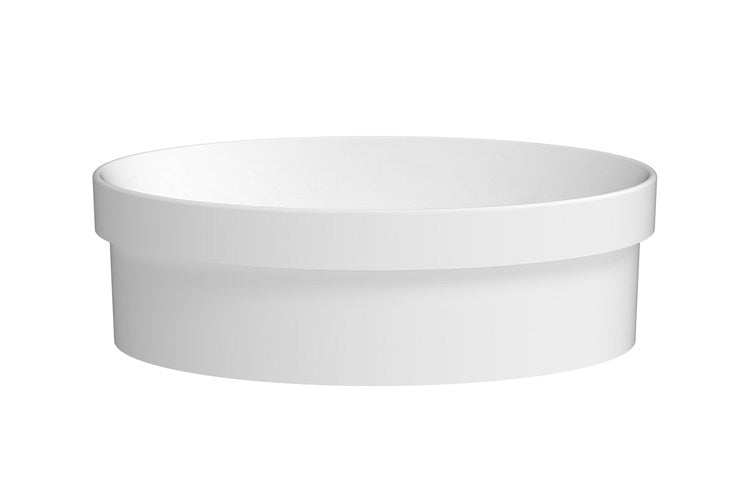 ADP Chandler  Gloss or Matte  White  Ceramic Semi-Inset  Basin 398x398