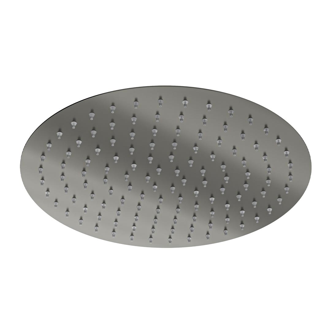 Linsol Force Shower Head 300mm Gun Metal