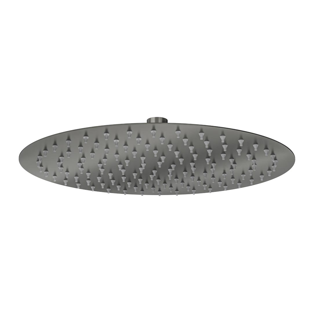 Linsol Force Shower Head 300mm Gun Metal