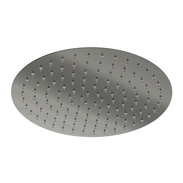 Linsol Force Shower Head 300mm Gun Metal