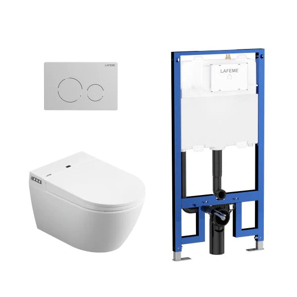 Lafeme Sesto Wall Hung Smart Toilet