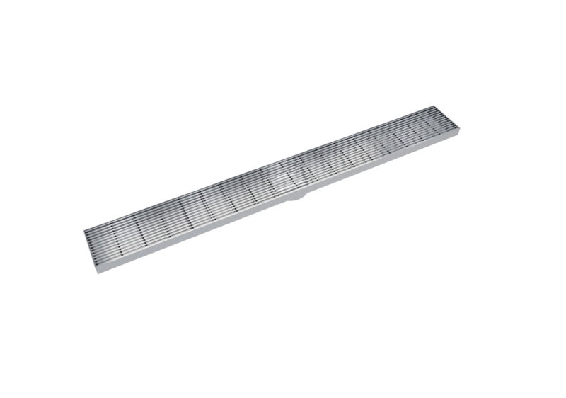 1000 Bathroom Shower Heelguard Channel Grate Brushed nickel