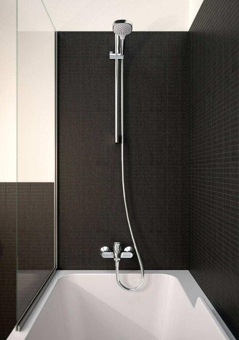 Hansgrohe Croma Select E  Vario Ecosmart Single Rail Shower Chrome