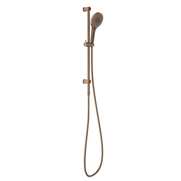 Nero Mecca Single Rail Shower Brushed Bronze