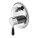 Nero York Shower Mixer With Diverter Brushed Nickel