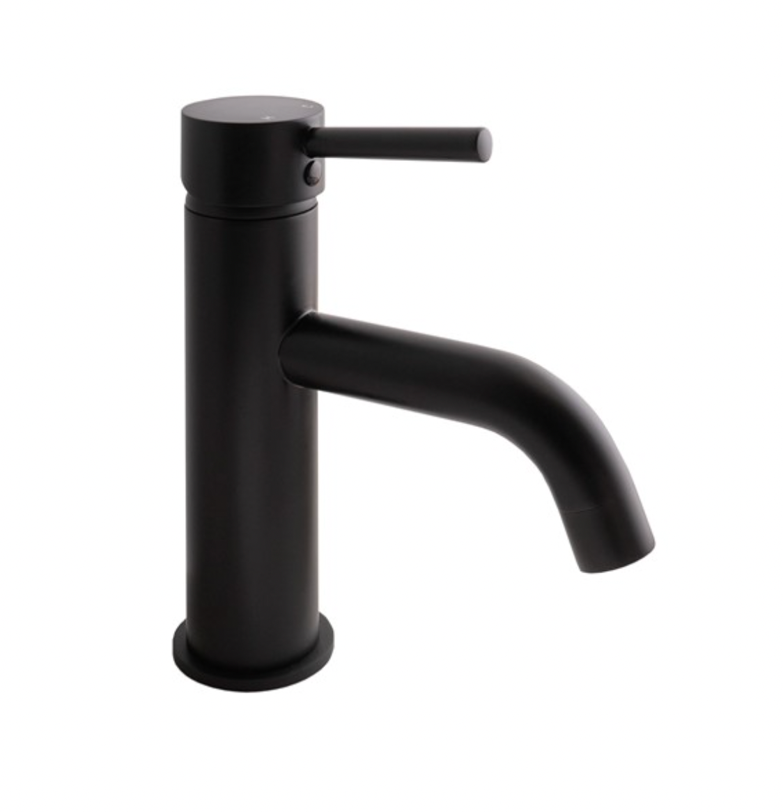 pin lever bathroom basin mixer tap Matte Black