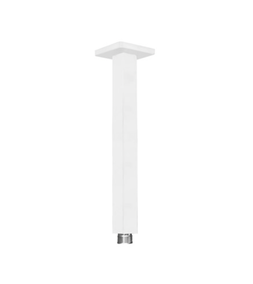 ADP Dusk square Ceiling dropper Shower Arm Matte Whiter 