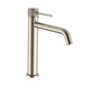 tall pin lever bathroom basin  Basin Mixer  tap Brushed Nickel