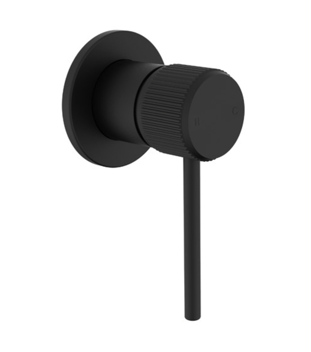 ADP Soul Groove Wall Mixer Matte Black with pin lever 