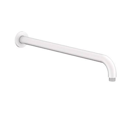 ADP Soul extra long wall Shower Arm 470mm Matte White
