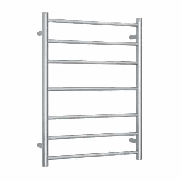 Thermogroup 7 Bar Thermorail Straight Round Heated Towel Ladder 800x600mm