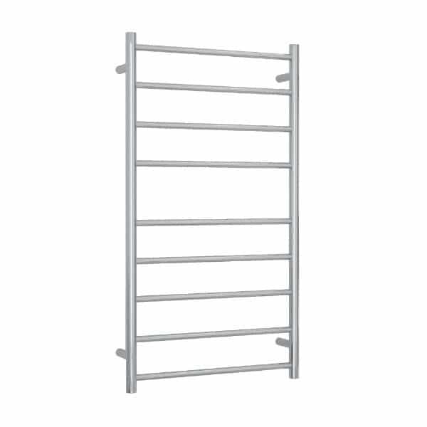 Thermogroup 9 Bar Thermorail Straight Round Heated Towel Ladder 1080x600mm
