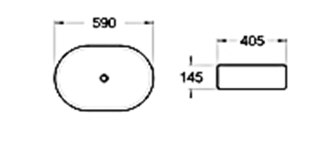 Basin Oval 590 x 405 x 145 (7122768658583)