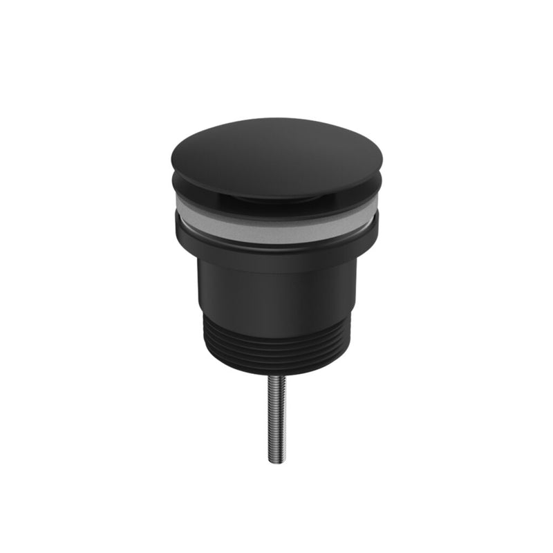 Bathroom  Basin Pop Up Waste Matte Black