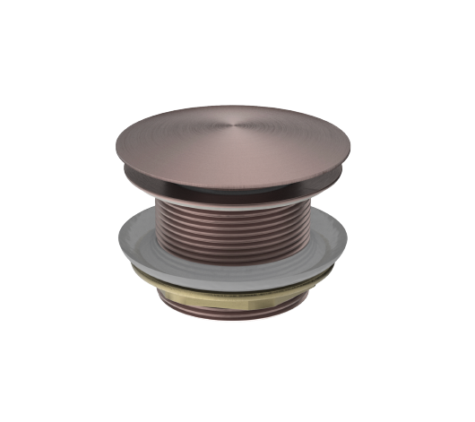 Bathroom Bathtub Pop Up Waste Brushed Bronze