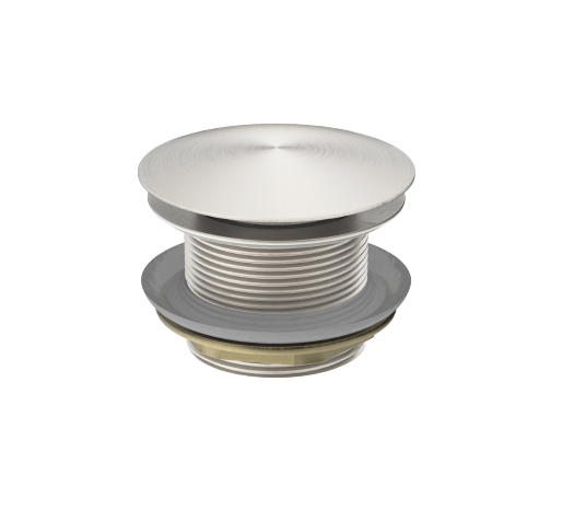 Bathroom Bathtub Pop Up Waste Brushed Nickel 
