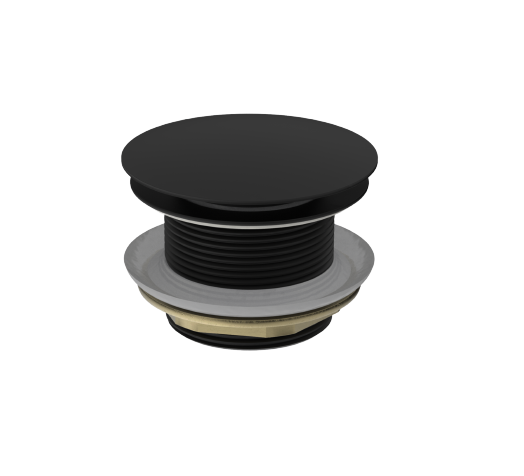 Bathroom Bathtub Pop Up Waste Matte Black