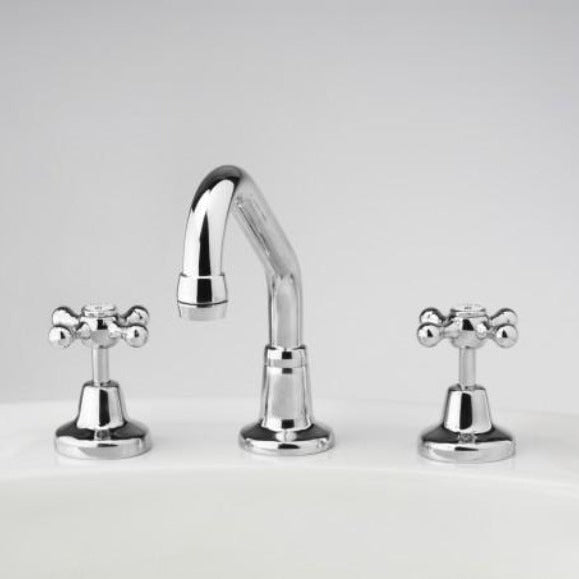 CB Ideal Roulette three piece bathroom  Basin Set With Swivel Upswept Outlet