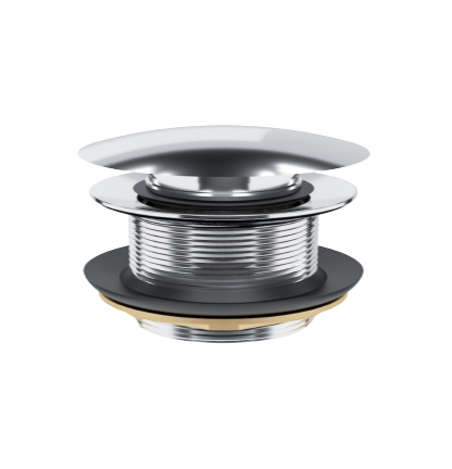 Chrome  Pop-up Bath Plug & Waste 