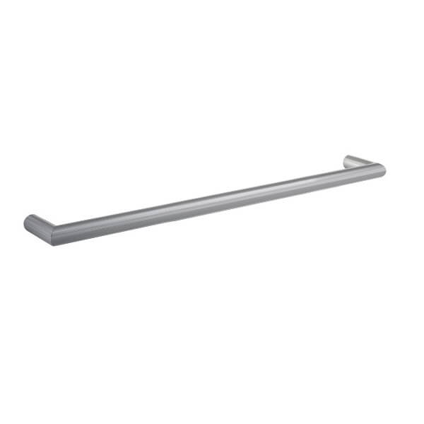 Thermogroup 12V Single Heated Towel Rail 632mm Brushed Nickel