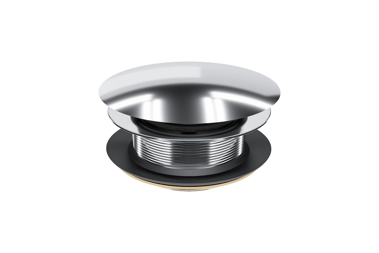 Linsol 40mm Universal Pop-up Bath Plug & Waste Chrome (7193804210327)