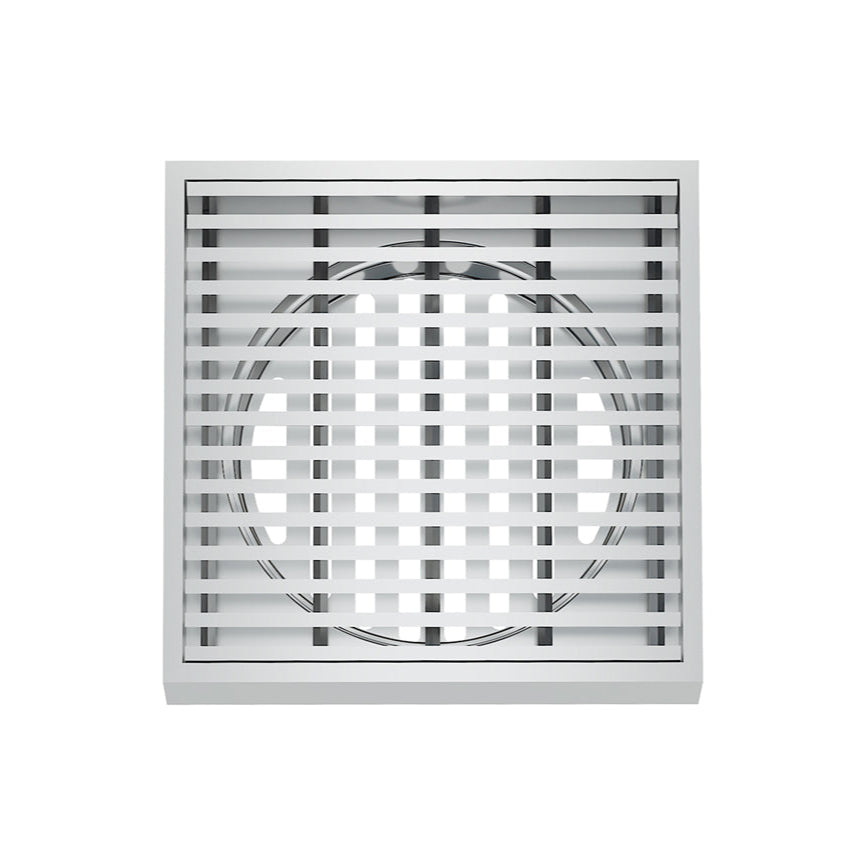 Linsol 110 Square Linear Heelguard Grate Brushed Stainless (7193834094743)