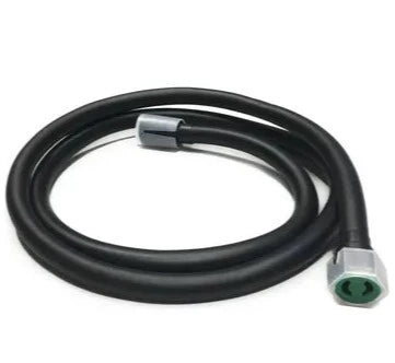 Donii 1.5m bathroom Shower Hose Matte Black PVC 