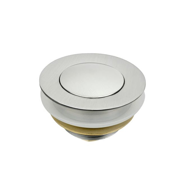 Brushed Nickel Pop Up 40mm Bath Waste