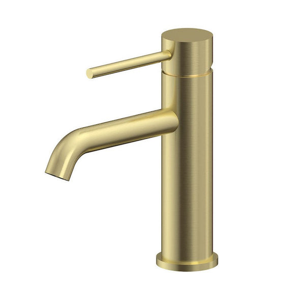 Linsol Gigi Basin Mixer Brushed Brass