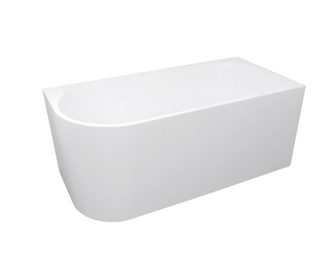 Commercial Grade Acrylic 1500mm Right Hand Corner Bath  Gloss White