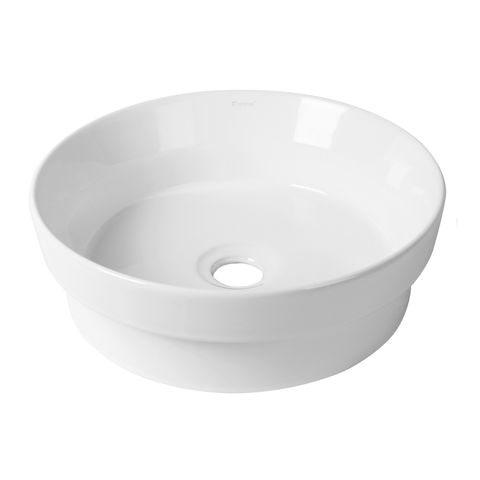 Inspire ceramic Inset slimline Basin 355 x 355 Gloss White