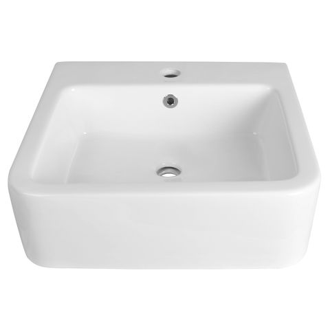 Inspire Semi - Recessed Basin Square bathroom vanity basin