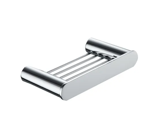 bathroom shower soap holder chrome finish