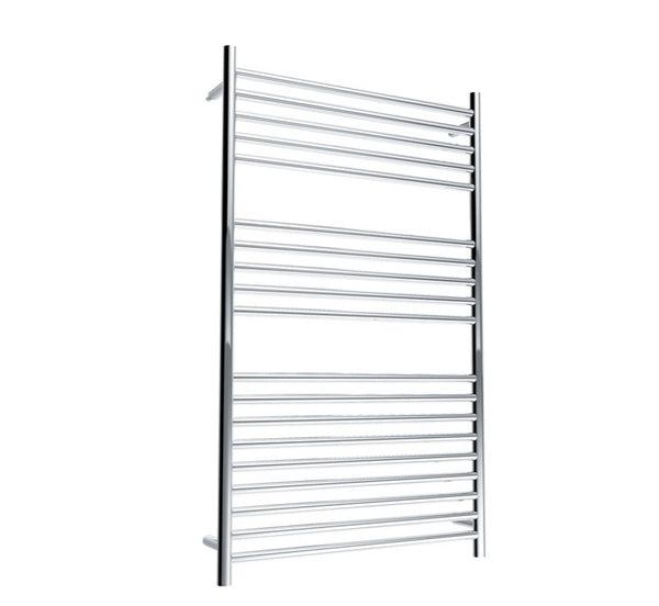 Linsol Allegra 19 Bar Wide Heated Towel Rail Polished Stainless