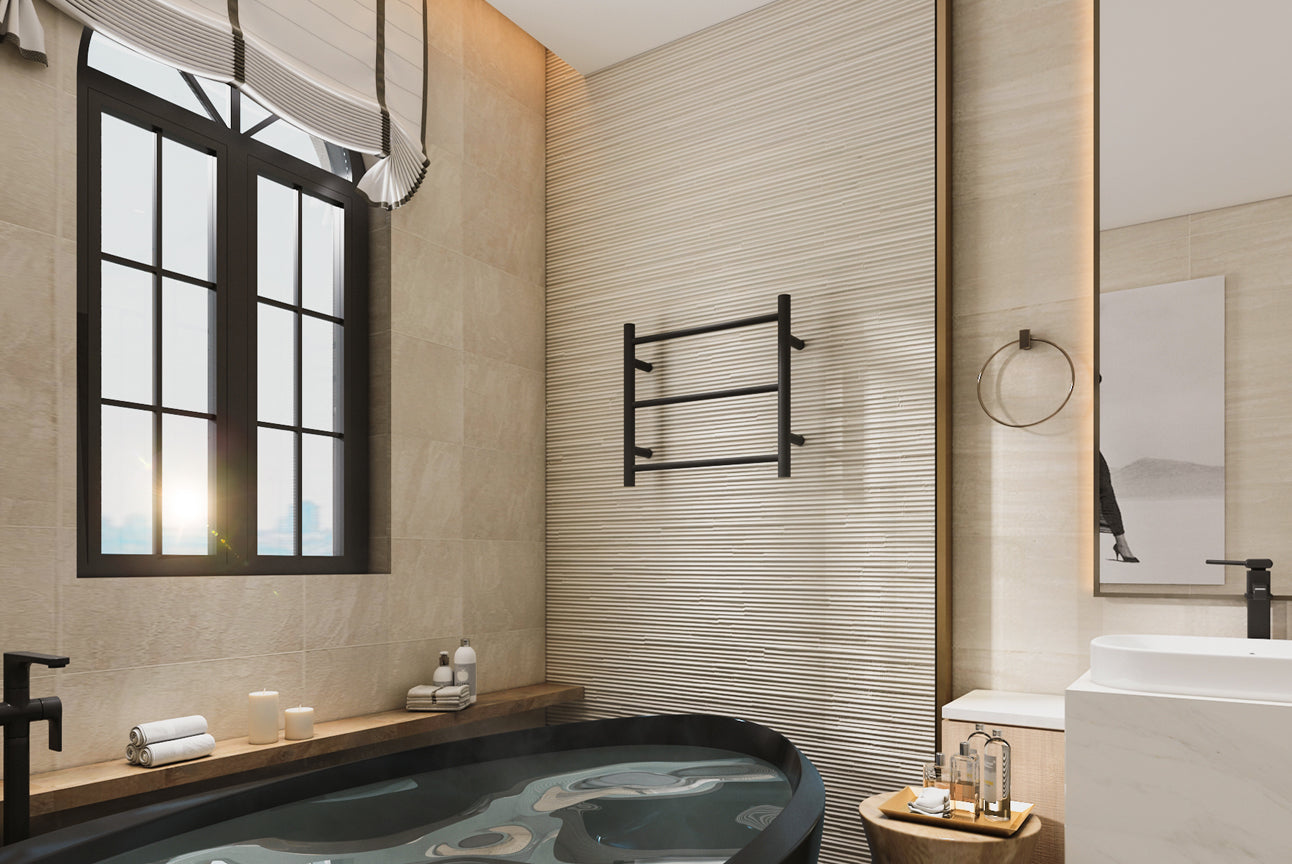 Linsol Avid 3 Bar Towel Rail Chrome 500x450mm