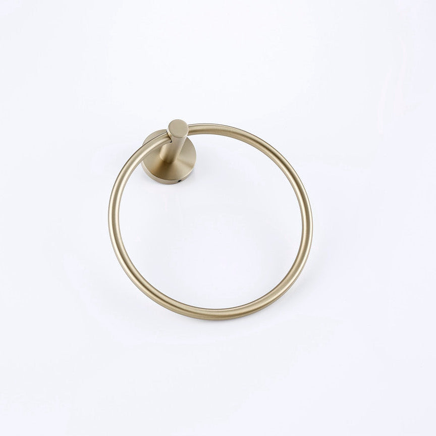 Linsol Lux S2 Towel Ring Holder Brushed Brass
