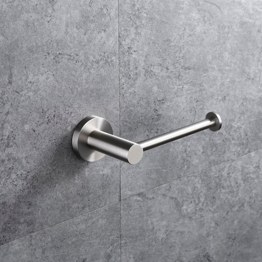 Linsol Lux Toilet Roll Holder Brushed Nickel