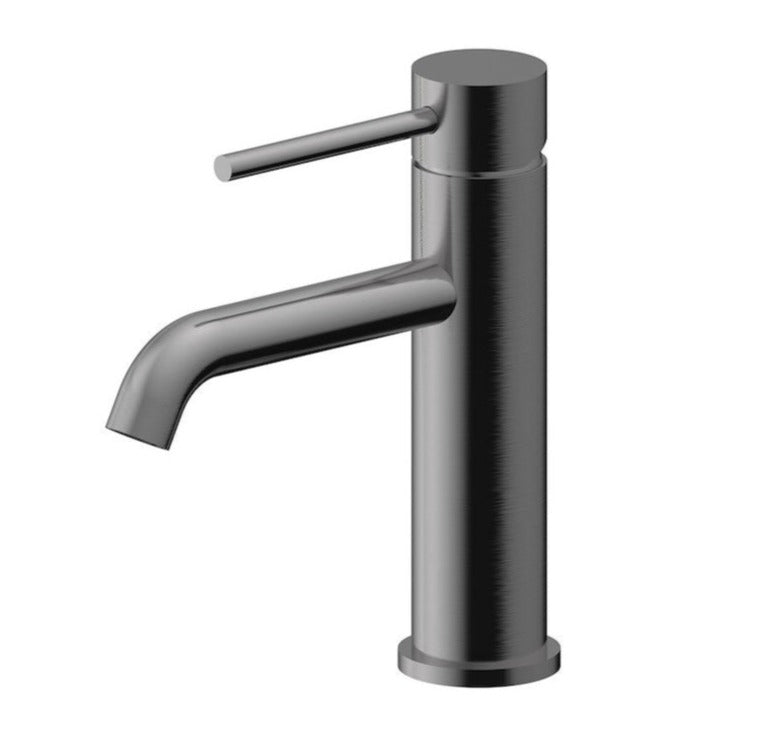 Linsol pin lever Gigi bathroom Basin Mixer Gun Metal