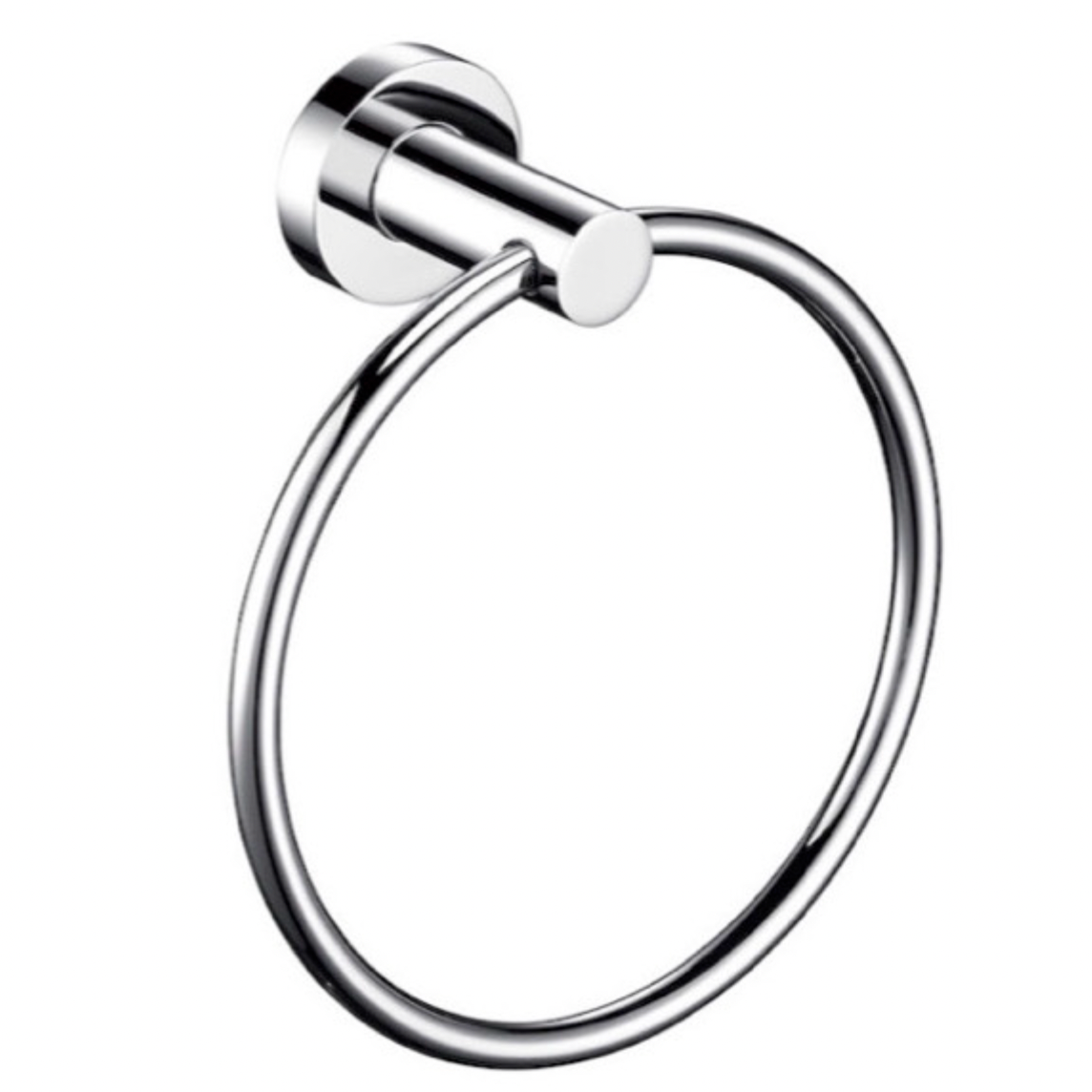 chrome towel ring