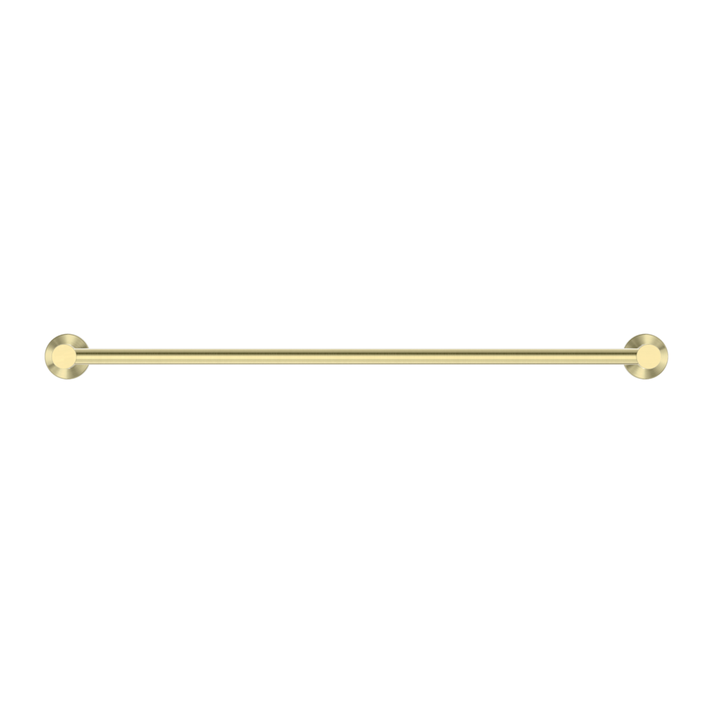 Nero Mecca Single Towel Rail 600mm Brushed Gold