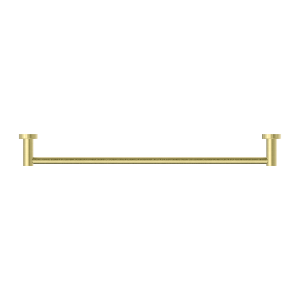 Nero Mecca Single Towel Rail 600mm Brushed Gold