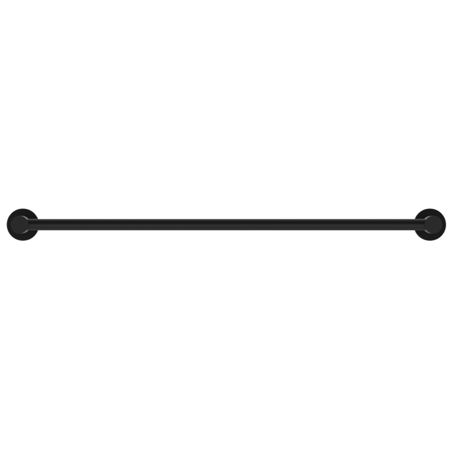 Nero Mecca Double Towel Rail 600mm Matte Black
