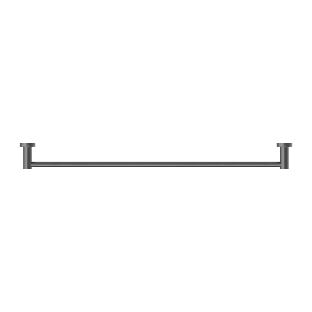 Nero Mecca Single Towel Rail 800mm Gun Metal